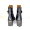 Llanes W7H-8865 Ankle Bots - Black 000 Leather