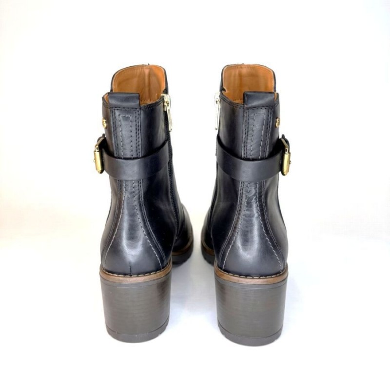 Llanes W7H-8865 Ankle Bots - Black 000 Leather