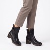 Llanes W7H-8865 Ankle Bots - Black 000 Leather