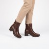 Llanes W7H-8865 Ankle Boots - Brown Caoba 130 Leather