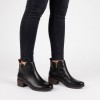 Malaga W6W-8950 Ankle Boots - Black Leather