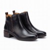 Malaga W6W-8950 Ankle Boots - Black Leather