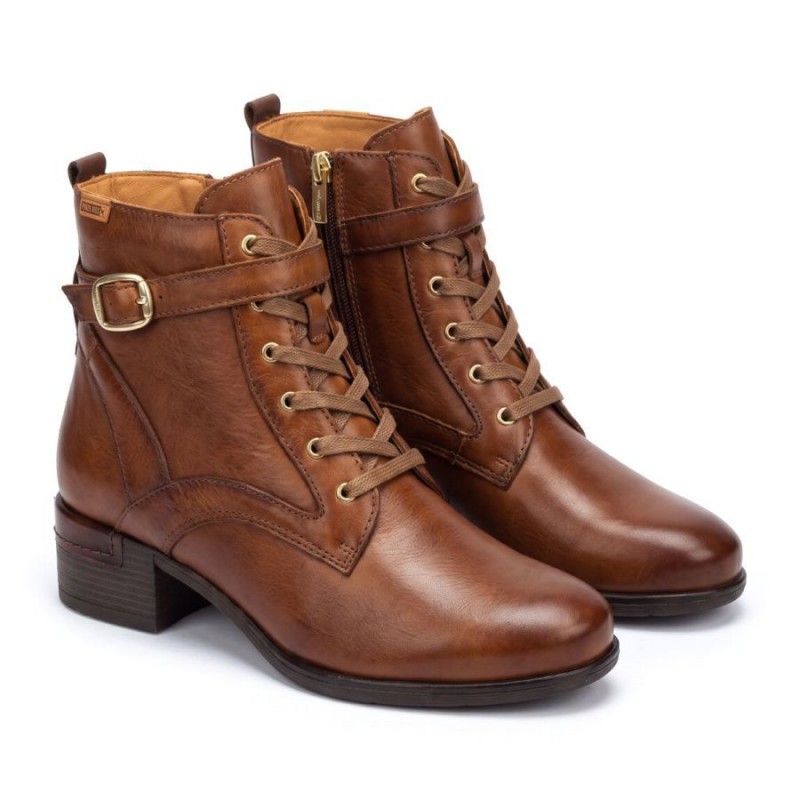 Malaga W6W-8996C1 Ankle Boots - Cuero Leather