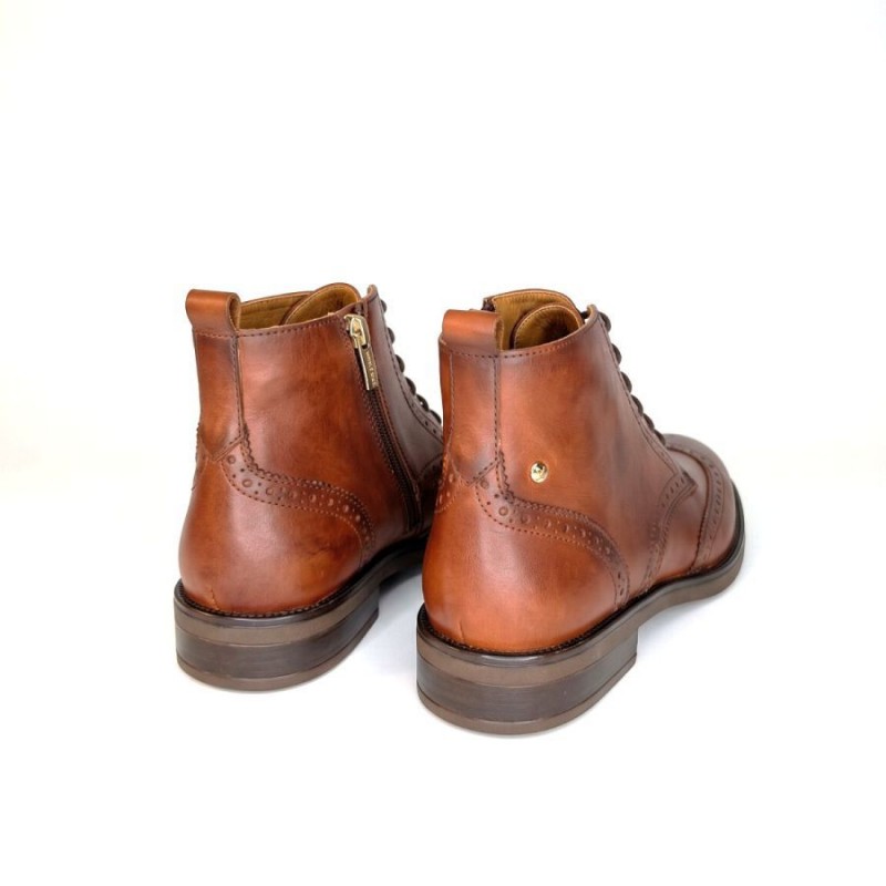 Puertollano W3C-8856 Brown (Cognac 201) Leather