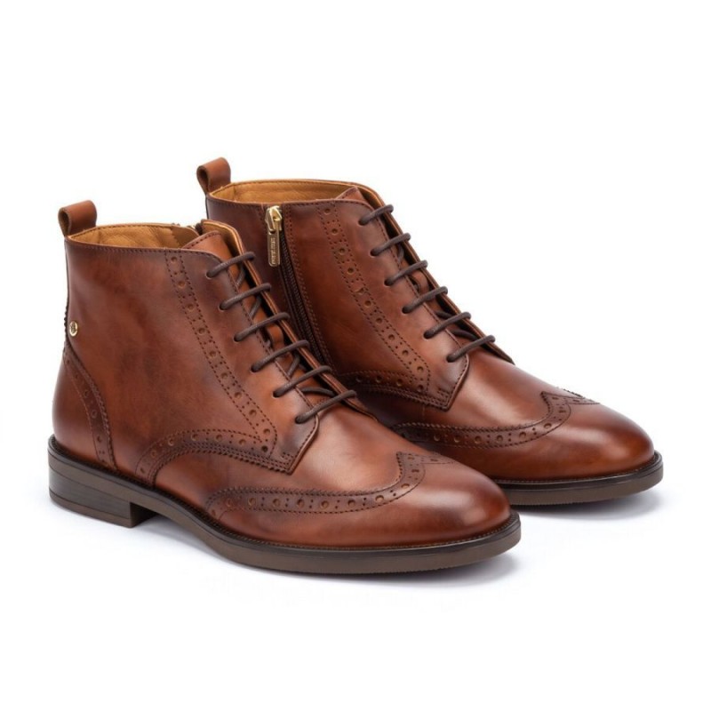 Puertollano W3C-8856 Brown (Cognac 201) Leather