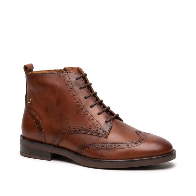 Puertollano W3C-8856 Brown (Cognac 201) Leather