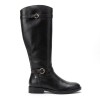 Puertollano W3C-9632 Knee High boots - Black Leather Puertollano W3C-9632 Knee High boots - Black Leather