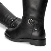 Puertollano W3C-9632 Knee High boots - Black Leather Puertollano W3C-9632 Knee High boots - Black Leather