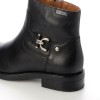 Puertollano W3C-8911 Ankle Boots - Black Leather