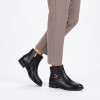 Puertollano W3C-8911 Ankle Boots - Black Leather