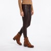 Llanes W7H-8510 Lace-Up Ankle Boots - Brandy Leather