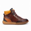 Viana W7C-8582C1 Ankle Boots - Caoba Leather