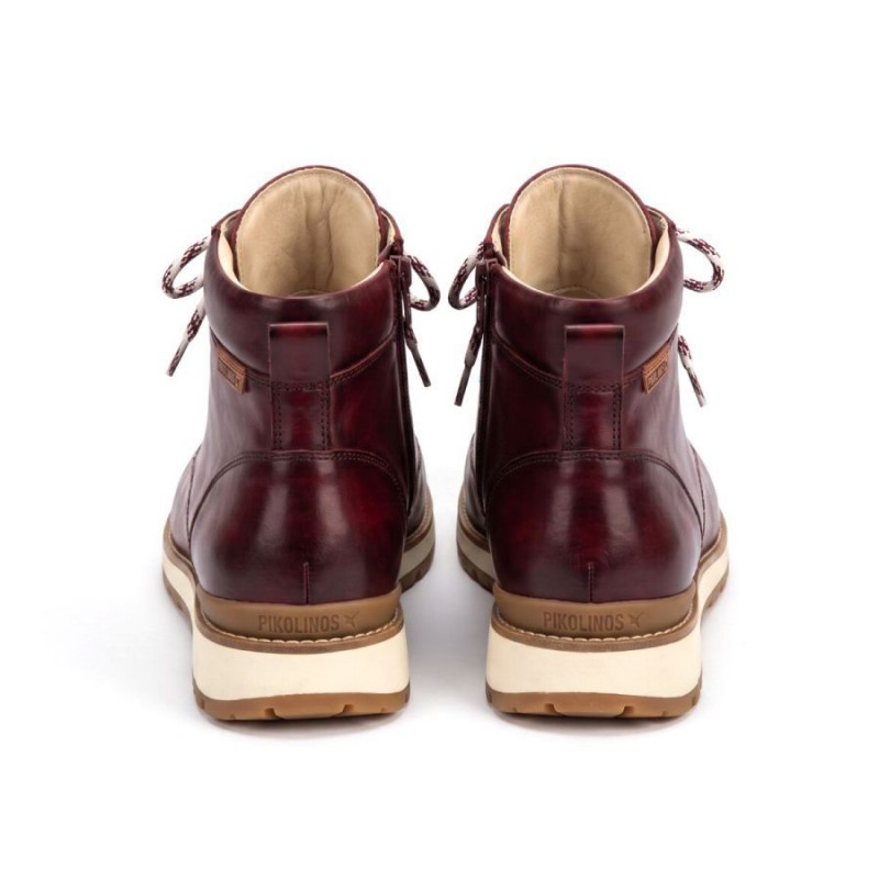 Vigo W3W-8564 Lace-Up Ankle Boots - Arcilla Leather