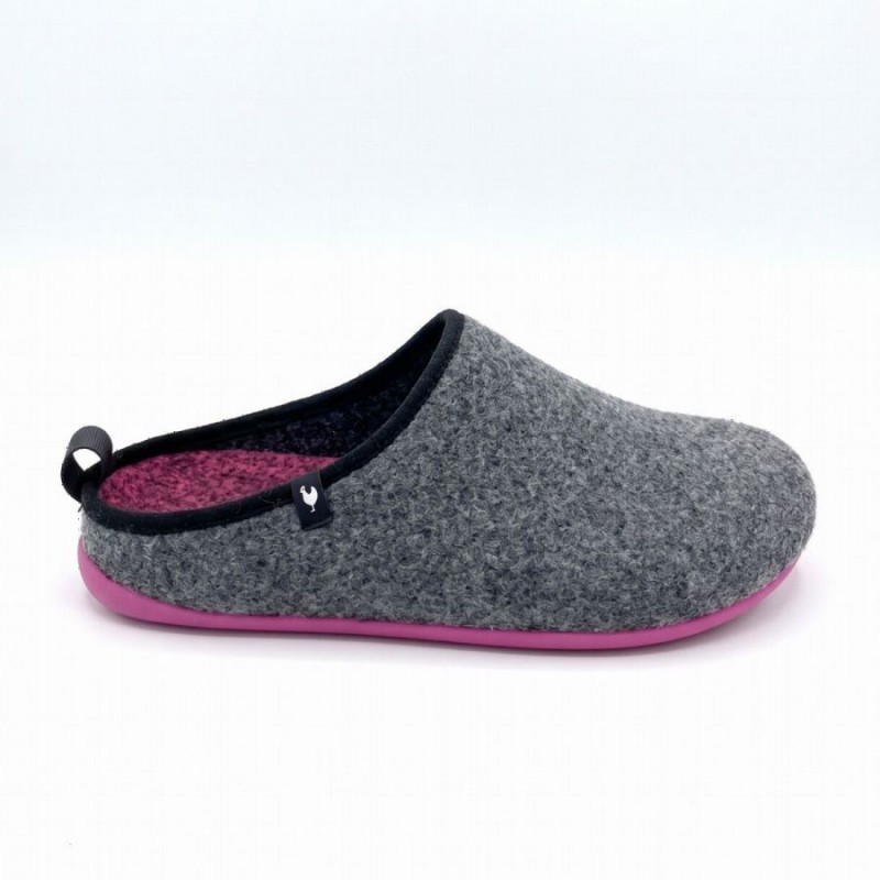 Lanna Womens W25W Slippers - Grafito Morado