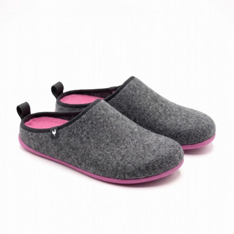 Lanna Womens W25W Slippers - Grafito Morado
