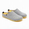 Lanna Mens W25M Slippers - Gris Amarillo