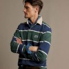 Balmain Stripe Rugby Top KR200RJ3B01 - Pine