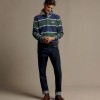Balmain Stripe Rugby Top KR200RJ3B01 - Pine