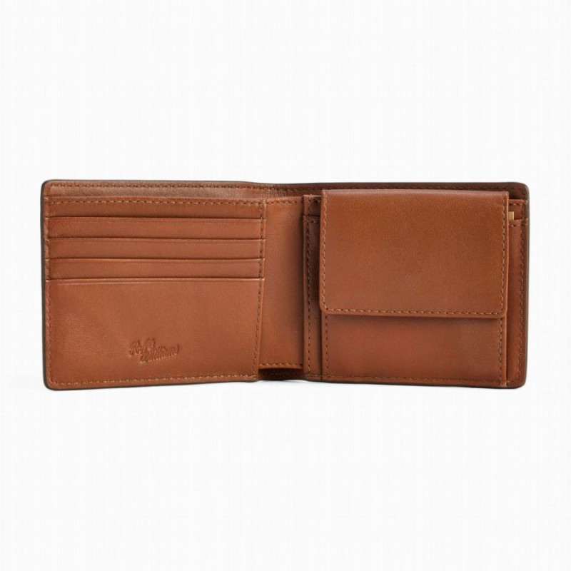 Bifold Wallet WBS9ECH3601 Tan  Leather