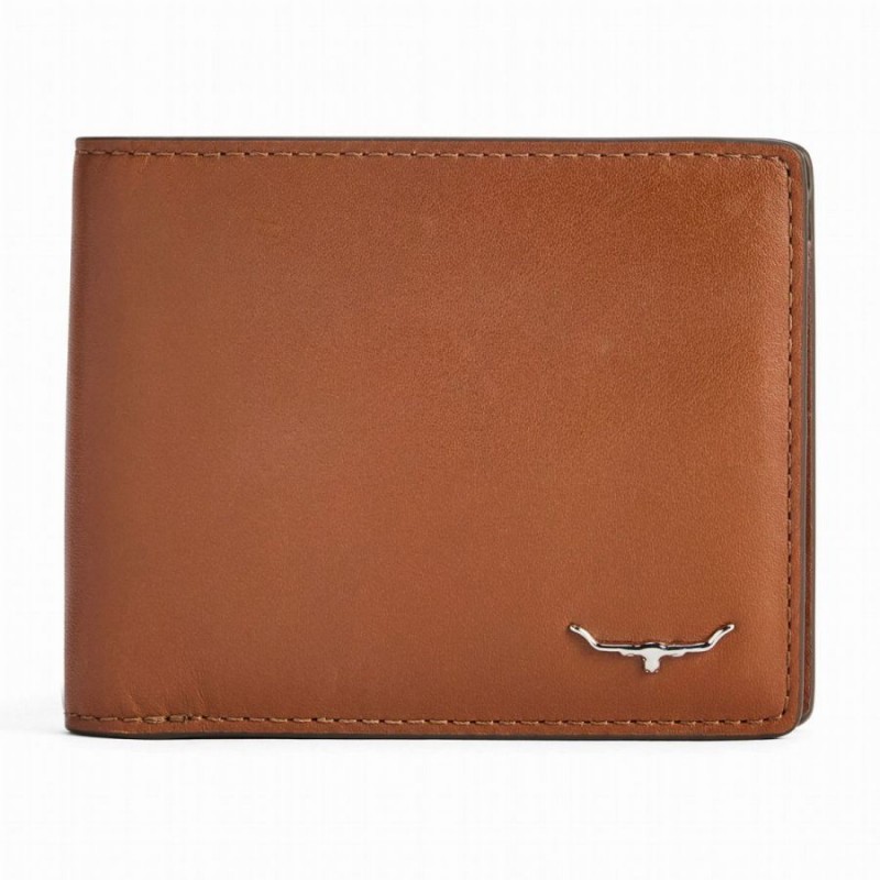 Bifold Wallet WBS9ECH3601 Tan  Leather
