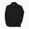 Ernest Merino Quarter Zip Knit KZ200WQ8702 - Forest Green