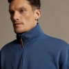 Mulyungarie Quarter Zip Sweatshirt KZU00BB7301 -Mid Blue