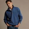 Mulyungarie Quarter Zip Sweatshirt KZU00BB7301 -Mid Blue