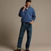 Mulyungarie Quarter Zip Sweatshirt KZU00BB7301 -Mid Blue