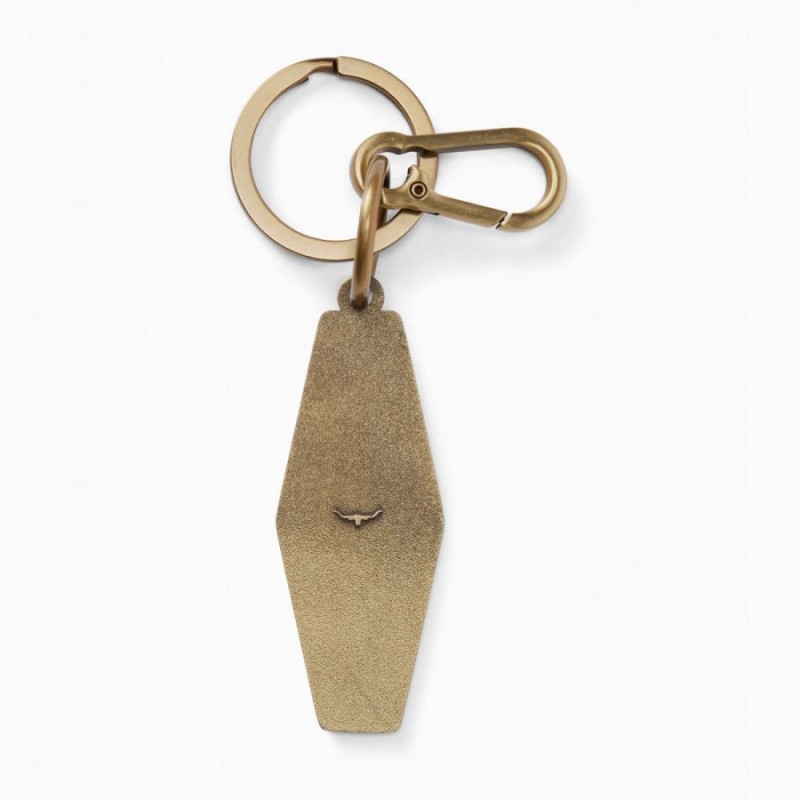 Rope Logo Enamel Keyring CKS4AMTX401 -Pine Rope Logo Enamel Keyring CKS4AMTX401 -Pine