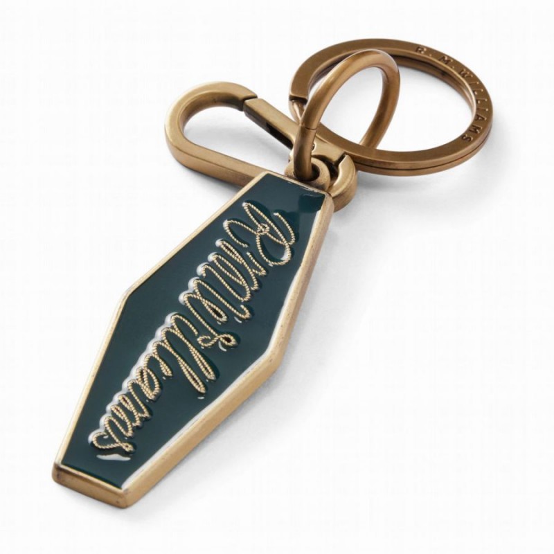 Rope Logo Enamel Keyring CKS4AMTX401 -Pine Rope Logo Enamel Keyring CKS4AMTX401 -Pine