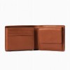 Wallet With Pocket & Tab WTS3ECH3601 - Tan Leather Wallet With Pocket & Tab WTS3ECH3601 - Tan Leather