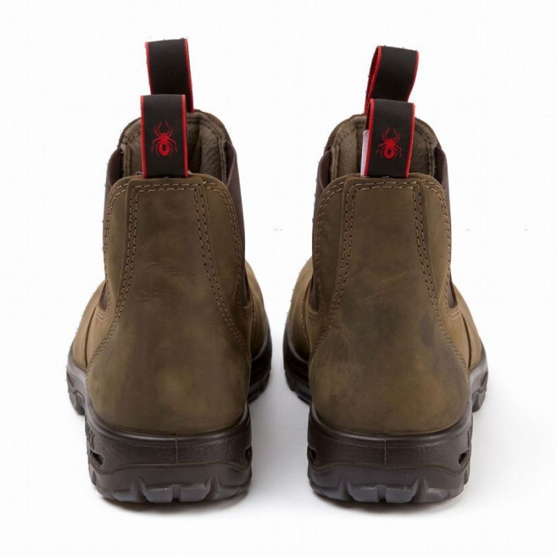 Bobcat Boots Soft Toe UBIB - Iron Bark Leather