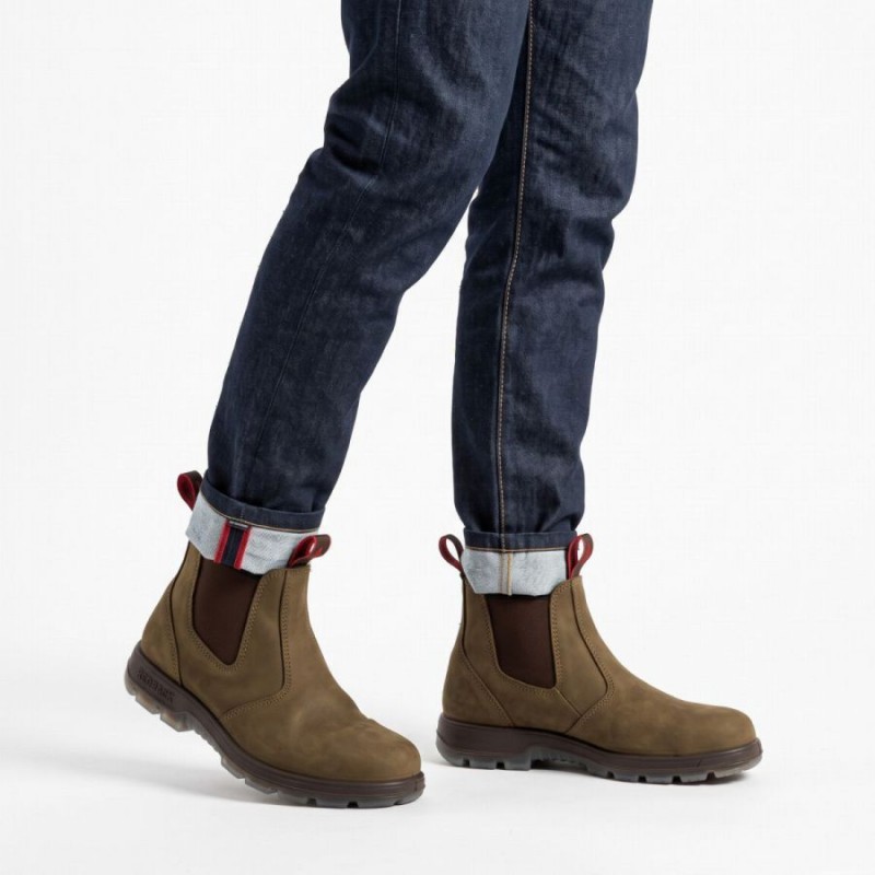 Bobcat Boots Soft Toe UBIB - Iron Bark Leather