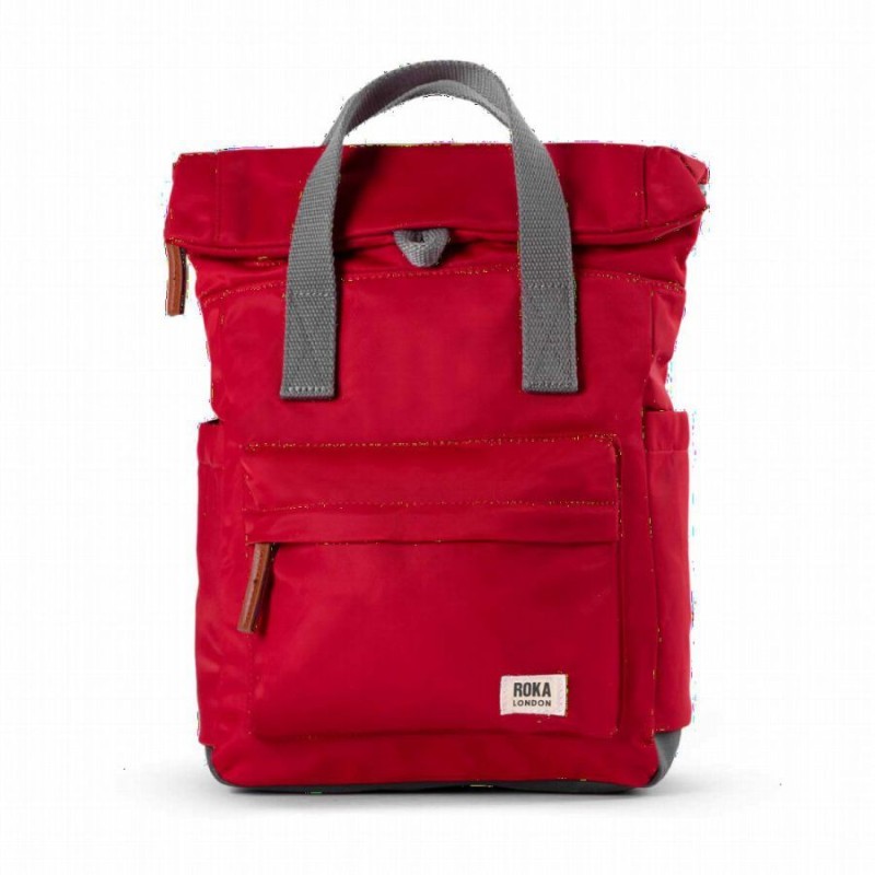 Canfield B Recycled Nylon Small Backpack - Cranberry