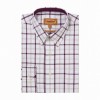 Brancaster Classic Shirt 20-4050 - Beetroot Check