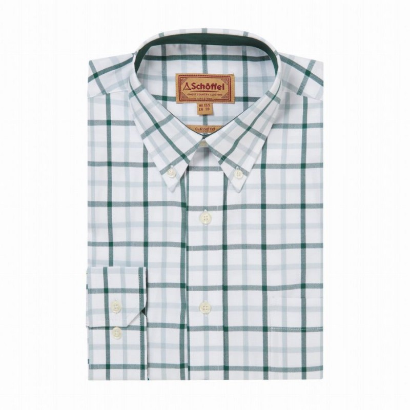 Brancaster Classic Shirt 20-4050 - Deep PIne Check