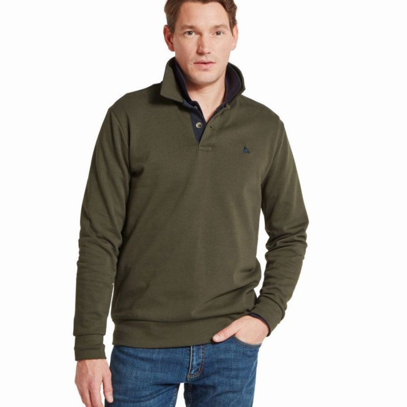 Horseley Rugby Sweatshirt 20-3167 - Peat