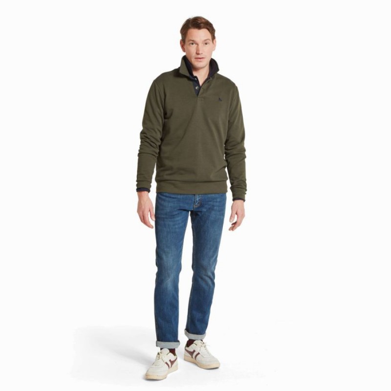 Horseley Rugby Sweatshirt 20-3167 - Peat