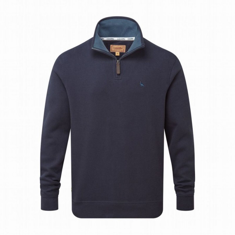 Kingsand 1/4 Zip Jumper 20-3166 - True Navy