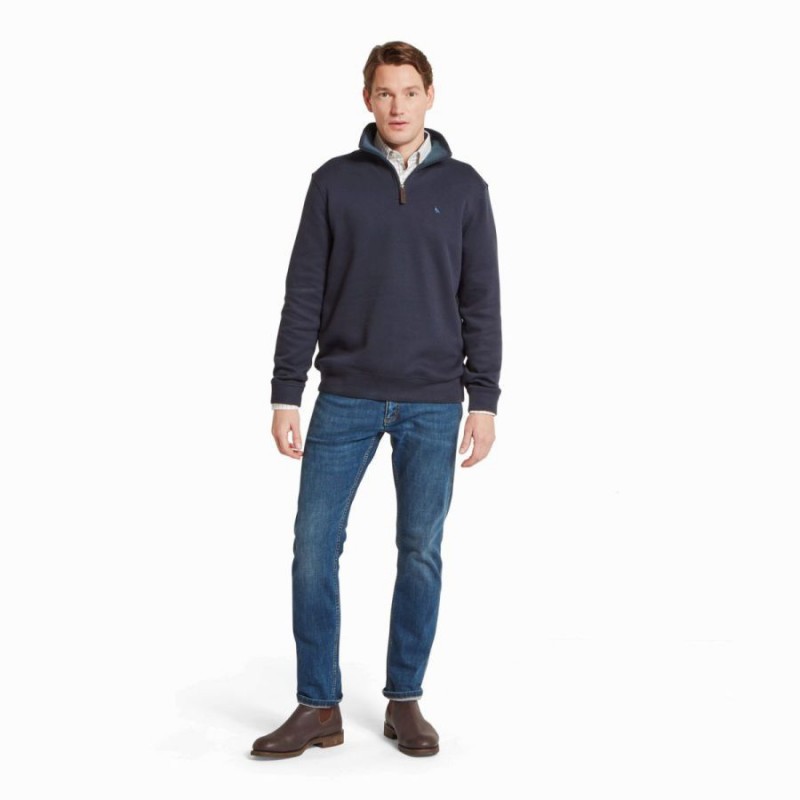 Kingsand 1/4 Zip Jumper 20-3166 - True Navy
