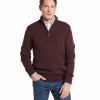 Lewis Lambswool Jumper 1 20-3144 - Port