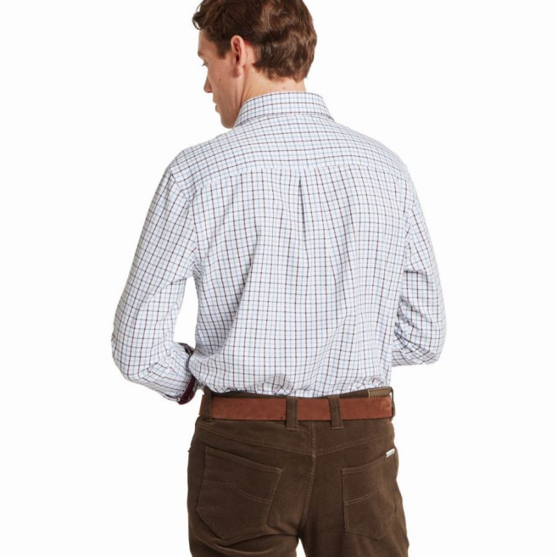 Milton Tailored Shirt 20-4073 - Port