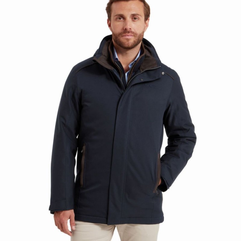 Whitton Waterproof Coat 22-23899 - Navy
