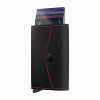 Envelope Wallet Matte – Black Red