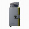 Miniwallet Matte – Grey Lime Miniwallet Matte – Grey Lime