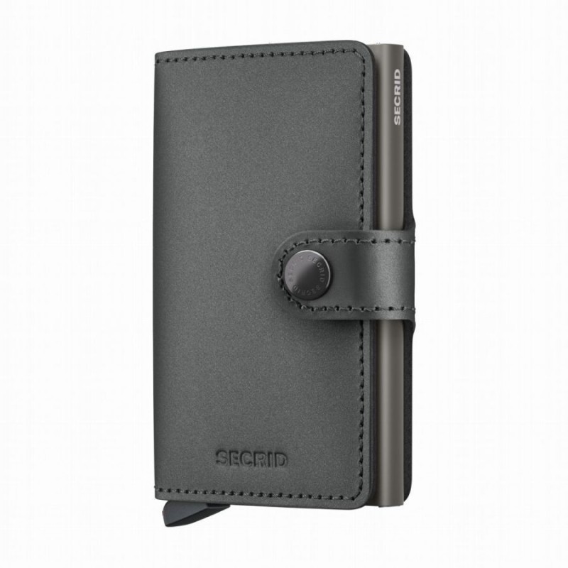 Miniwallet Matte Satin – Steel