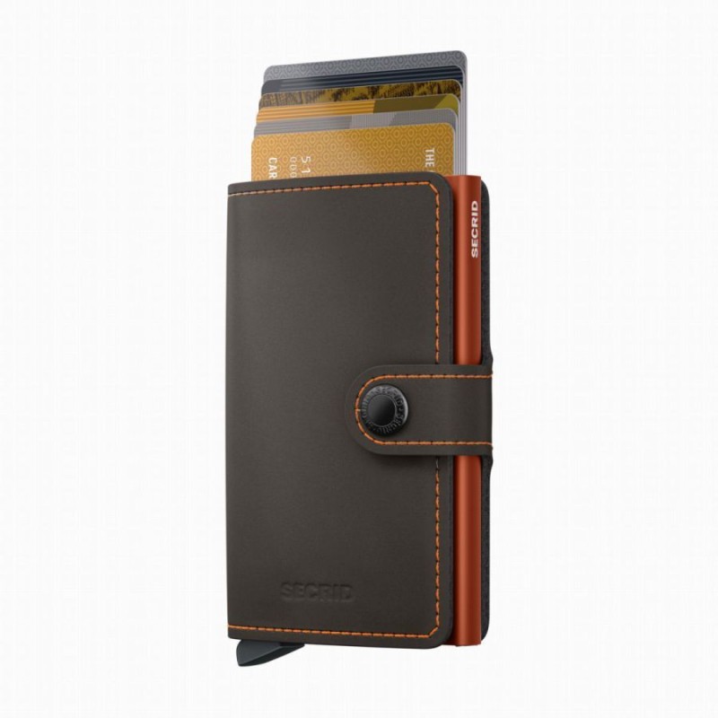 Miniwallet Matte – Truffle Orange Miniwallet Matte – Truffle Orange