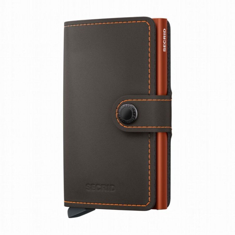 Miniwallet Matte – Truffle Orange Miniwallet Matte – Truffle Orange