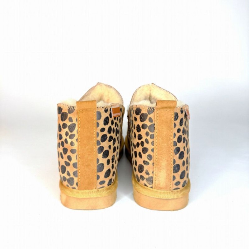 Shepherd Of Sweden Annie Slippers - Leopard / Chestnut