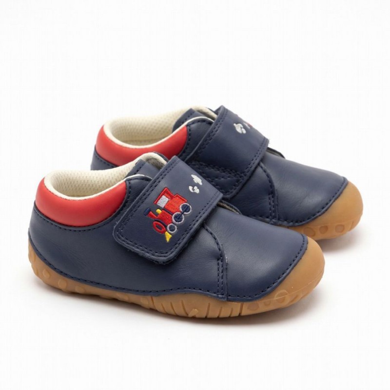 Dinky Shoes - Navy Leather